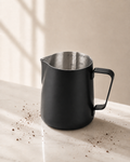 Latte Art Milk Pitcher — Precision Spout, Stainless Steel | ElyseraRitual